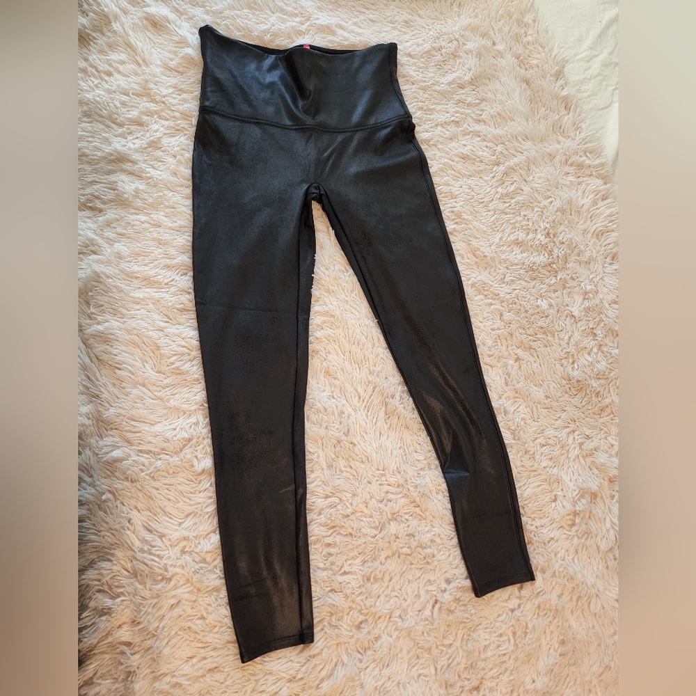 SPANX Black High-Waisted Leggings